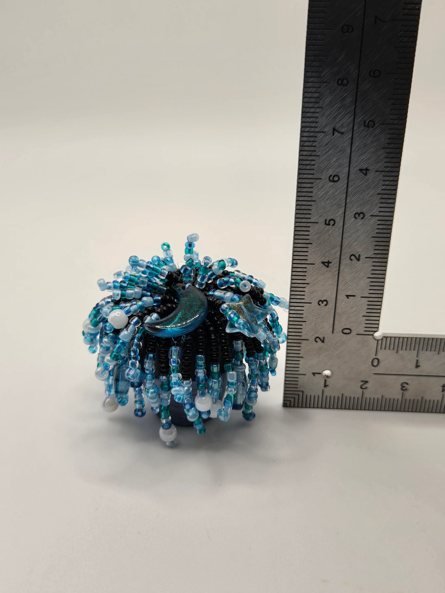 Celeste-Blue Starry miniature beaded plant