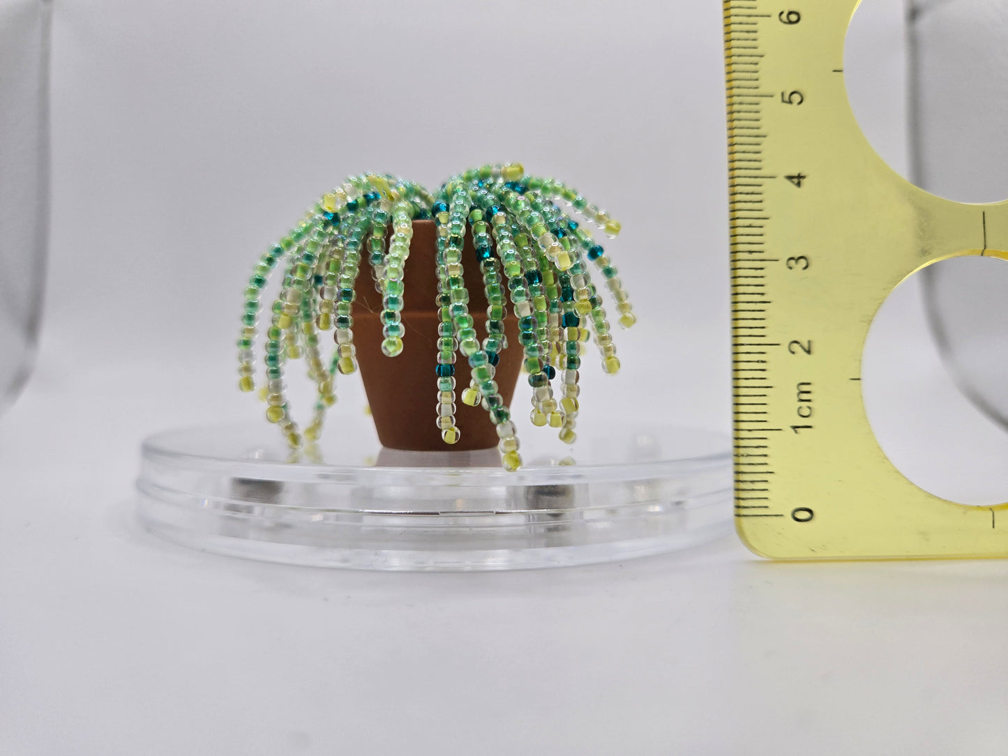 Sunny- Yellow Super mini beaded plant