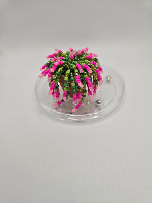 Tiny Tina- miniature beaded plant