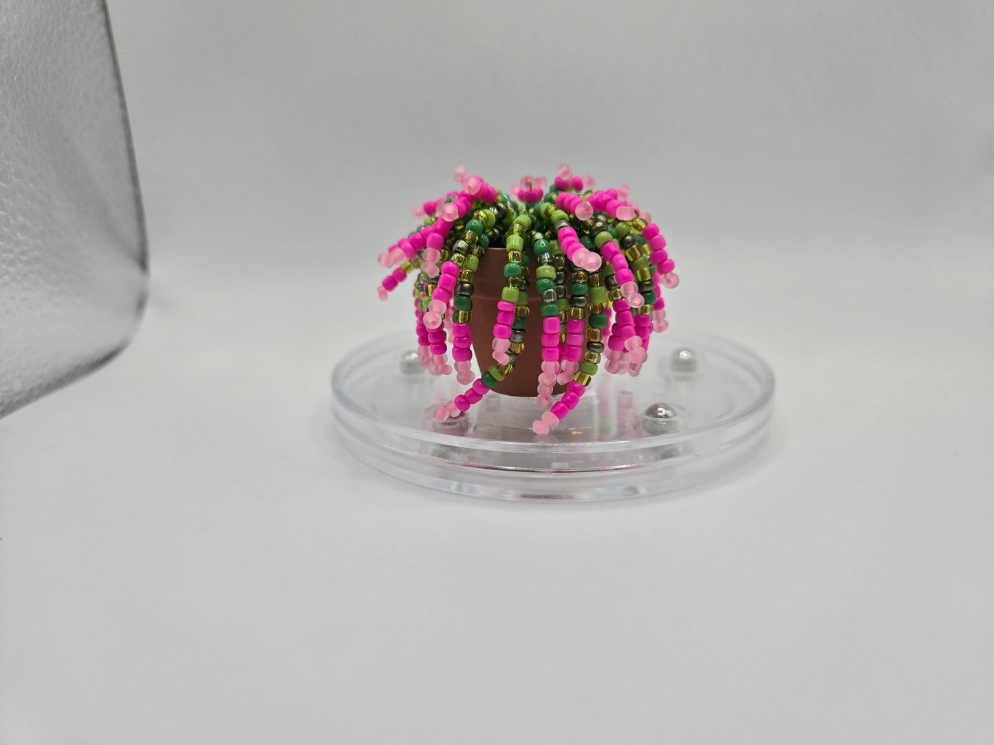 Tiny Tina- miniature beaded plant